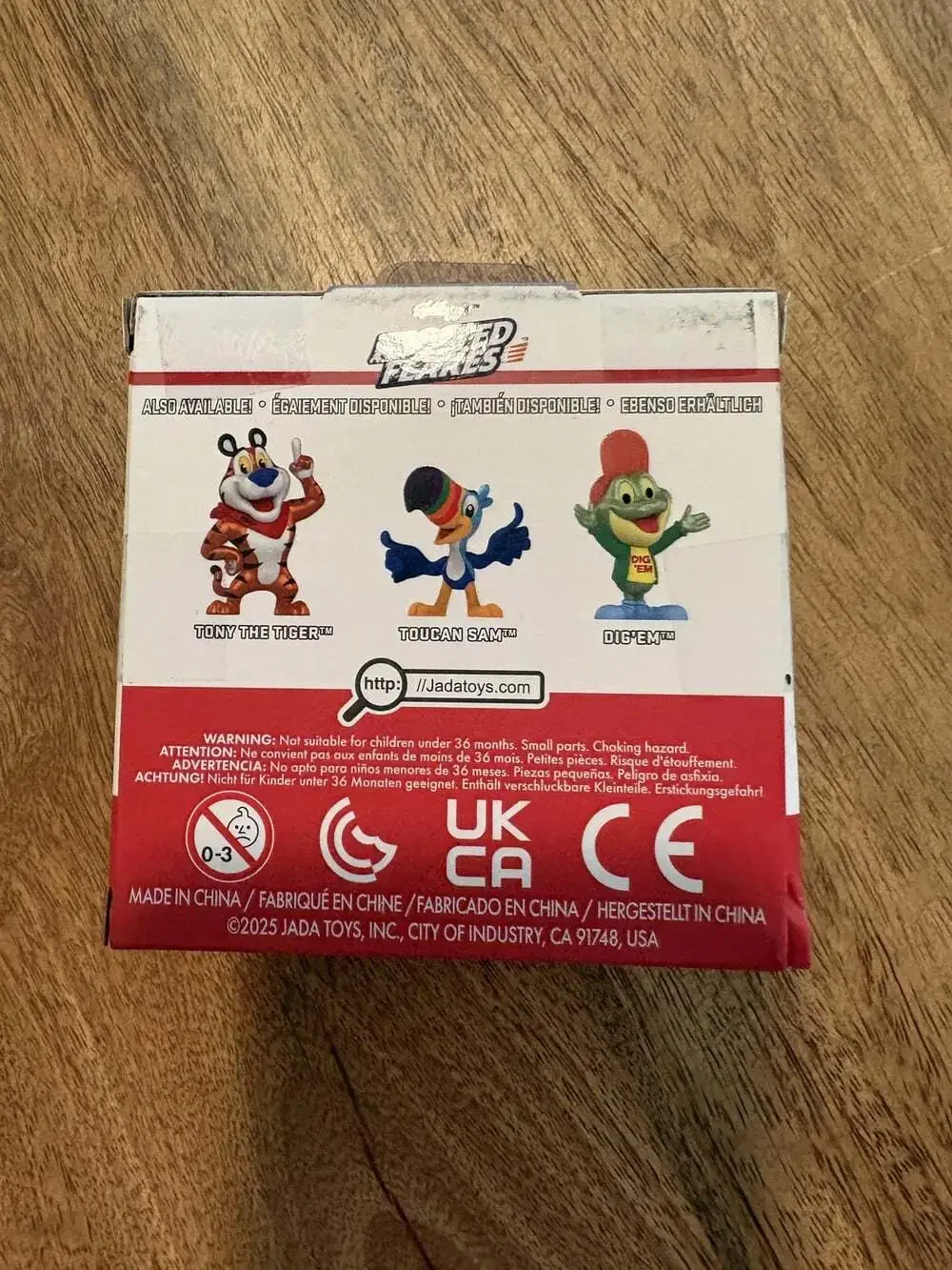 Jada Toys Metalfigs Frosted Flakes Tony The Tiger Mini Die-Cast Ad Icons Figure